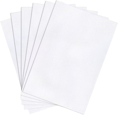 Caydo 6 Pieces Aida Cloth 14 Count White Cross Stitch Fabric by Caydo