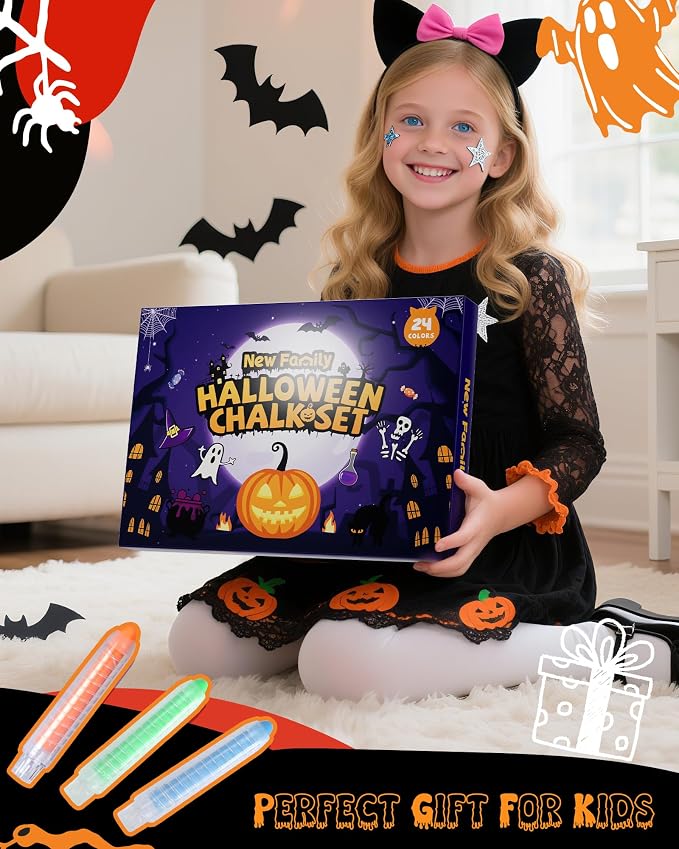 NewFamily Halloween Dustless Chalk Set - Image 6