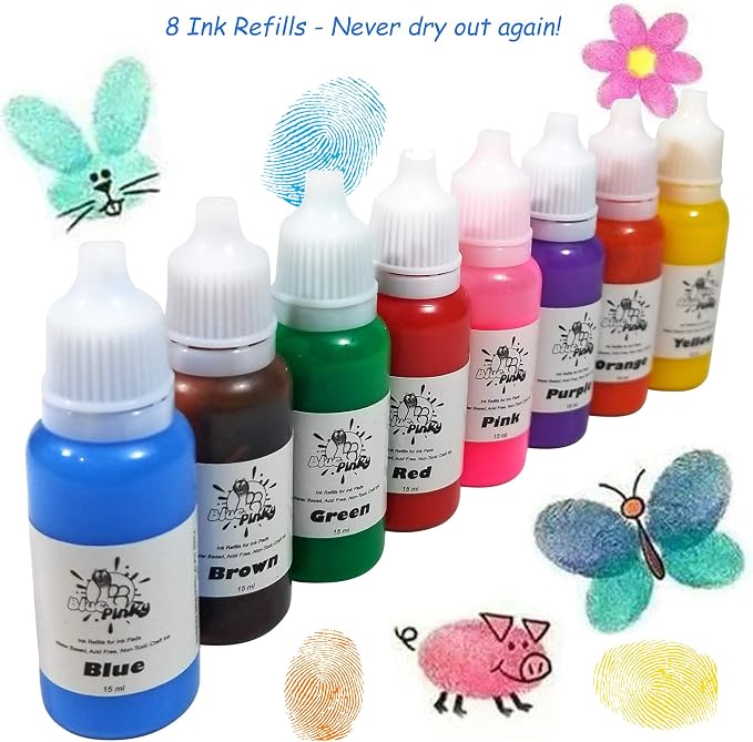 Washable Stamp Pads for Kids Arts and Crafts Jumbo Non-Toxic Ink - Image 6