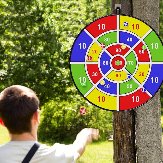 BooTaa 29" Large Dart Board for Kids, Kids Dart Board - Image 5