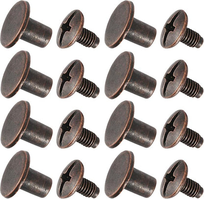 YORANYO 150 Sets 8MM Chicago Screws Leather Rivets - Image 5