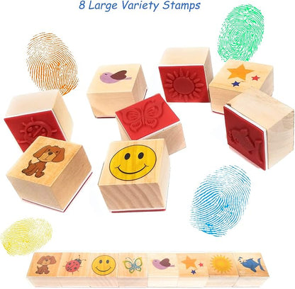 Washable Stamp Pads for Kids Arts and Crafts Jumbo Non-Toxic Ink - Image 5