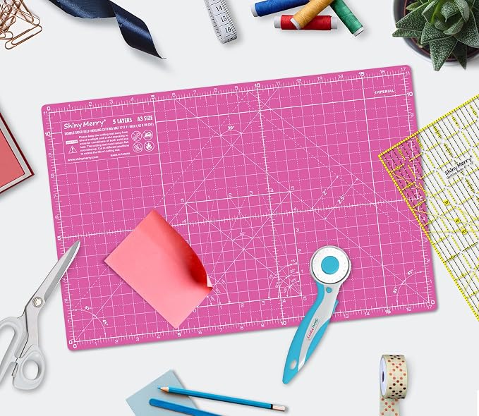 Self Healing Cutting Mat A3 12"x18" – Double Sided 5-Ply Craft Mat - Image 5