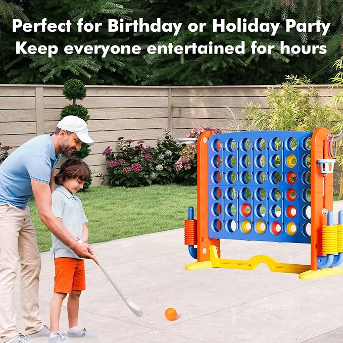 Giant 4 in a Row Connect Game - Image 3