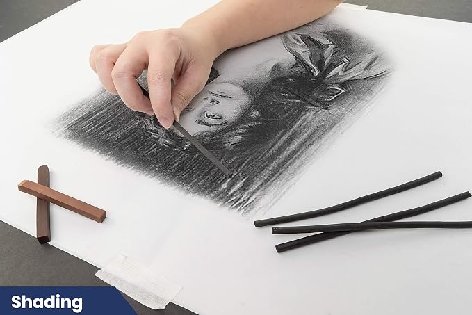 Pacific Arc 2 Pack Artist Vine Charcoal, and Fine Art … - Image 6