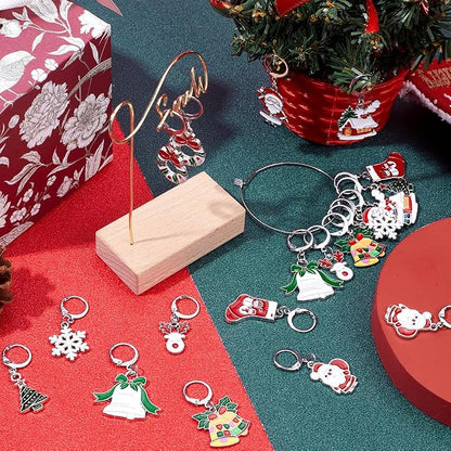 SUNNYCLUE 1 Box 20pcs Christmas Stitch Markers Knitting Crochet Knitting - Image 4