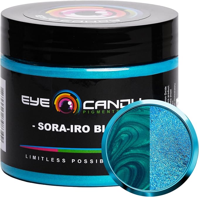Eye Candy Pigments Premium Blue Mica Powder by EyeCandyPigments
