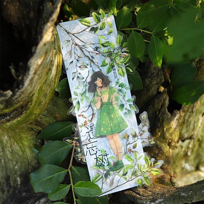 120Pcs Botanical PET Stickers, Branch and Leaf Designs - Image 6