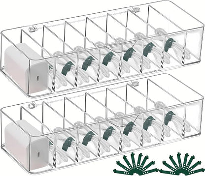 DUOFIRE 2 Pcs Cord Organizer by DUOFIRE