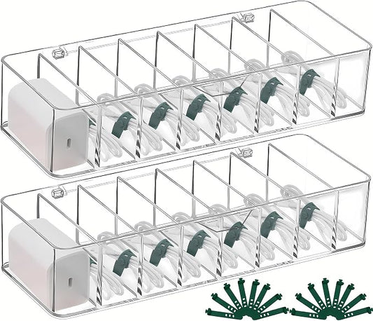 DUOFIRE 2 Pcs Cord Organizer by DUOFIRE