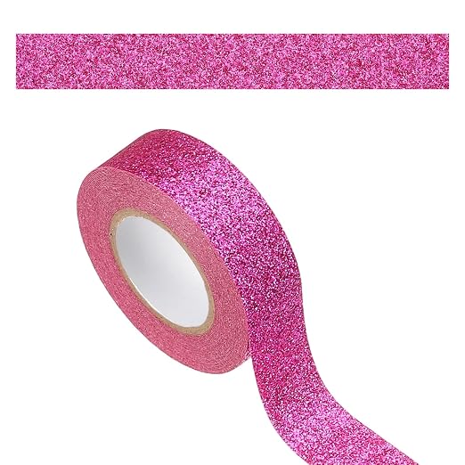 PATIKIL 1 Roll Glitter Paper Washi Tape, Washi Decorative Tape by PATIKIL