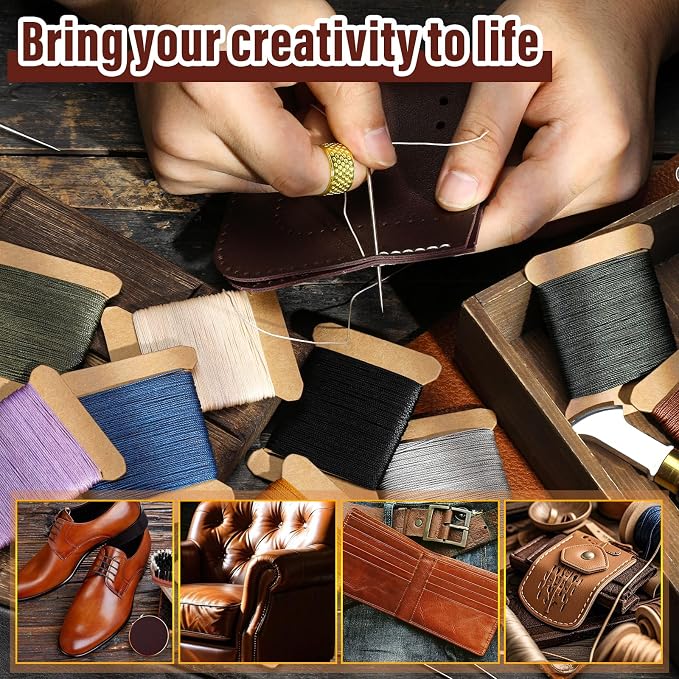 Repair Sewing Kit, Upholstery Needle and Thread Kit - Image 6