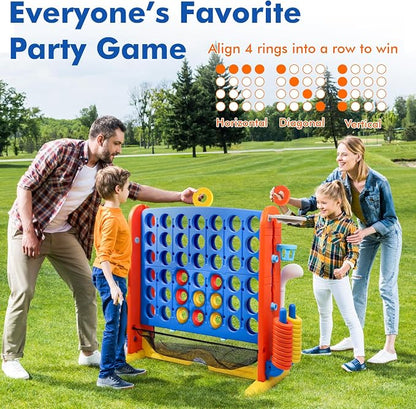 Giant 4 in a Row Connect Game - Image 2