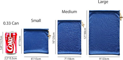 Valante Set of Adult Game Toys Microfiber Drawstring Storage Bags - Image 2