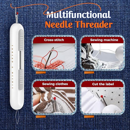 2 in 1 Needle Threader Seam Ripper Tool - Image 5