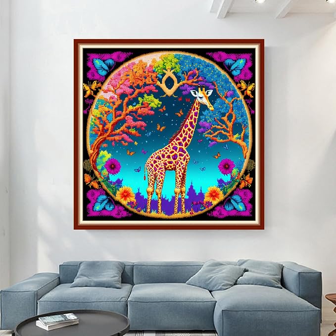 Dimensean Stamped Cross Stitch Kits Full Range of Embroidery Patterns Starter - Image 2