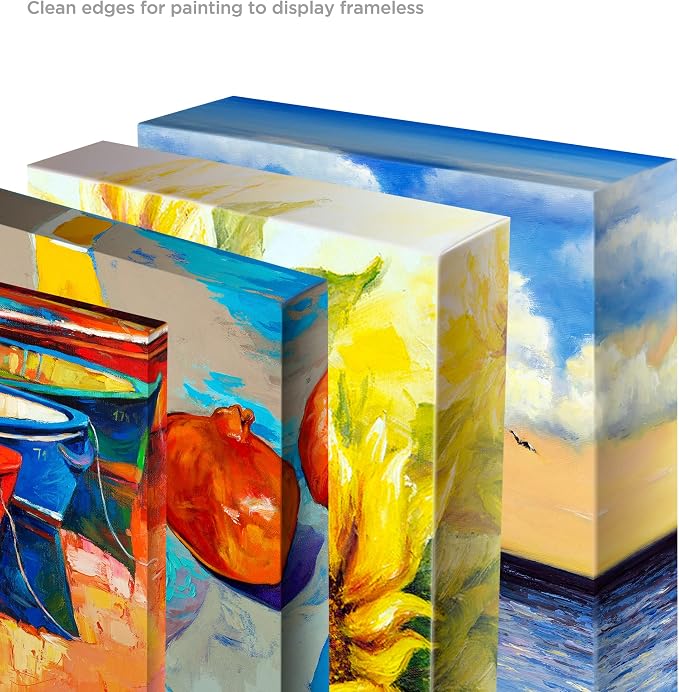 Creative Mark The Edge Deluxe Cotton 1-1/2" Deep Stretched Canvas - Image 4