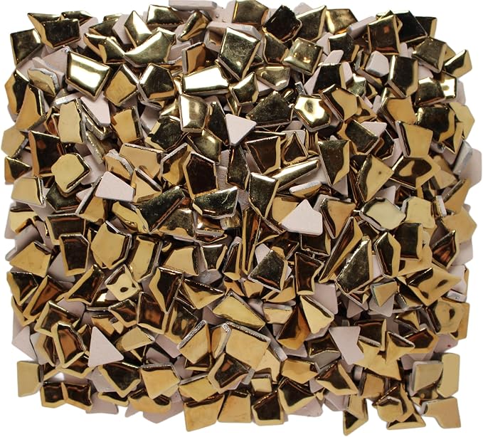 Ceramic Mosaic Tiles for Crafts & Art Projects 200 Grams Vibrant Colors Pieces - Image 3