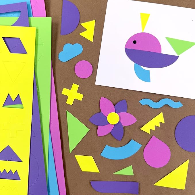 ARTshapes 840 pc Creative Paper Shapes Pack - Image 2
