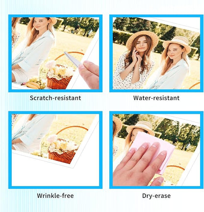 100 Pack Matte Self Adhesive Laminating Sheets, Matte Finish Self Sealing - Image 6
