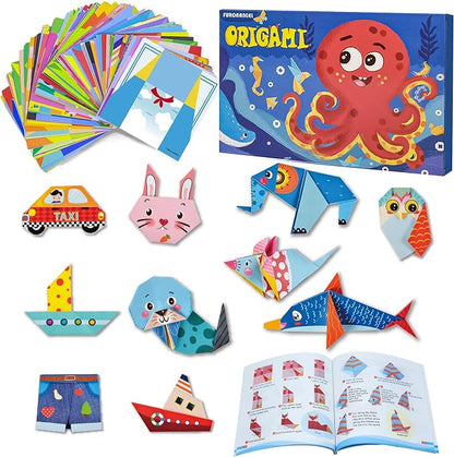 Origami Kit for Kids Ages 5-16, 212 Sheets by BESTGIFTSIDEAS