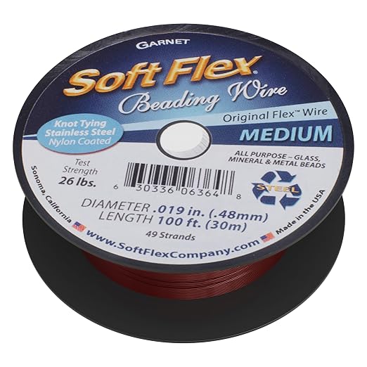 Soft Flex 49 Strand Beading Wire by SoftFlex