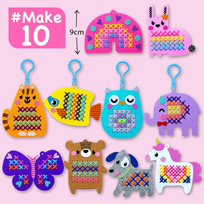 EZCRA Beginner Needlepoint Cross Stitch Kit - Image 2