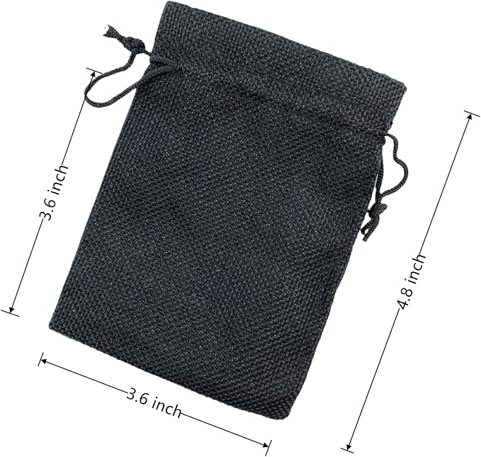 Palmhomee Pack of 25 Burlap Gift Bags - Image 3