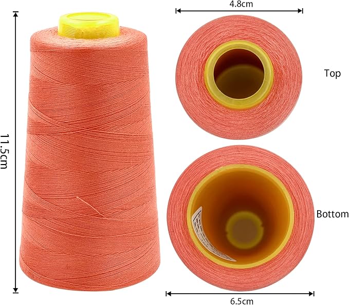 Tortoise 4 Cones of 3000 Yards Each Spool Thread - Image 3