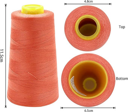 Tortoise 4 Cones of 3000 Yards Each Spool Thread - Image 3