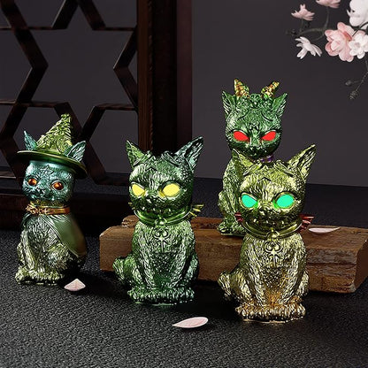 3 Pack Devil Cat Pirate Animal Silicone Candle Soap Mold - Image 6
