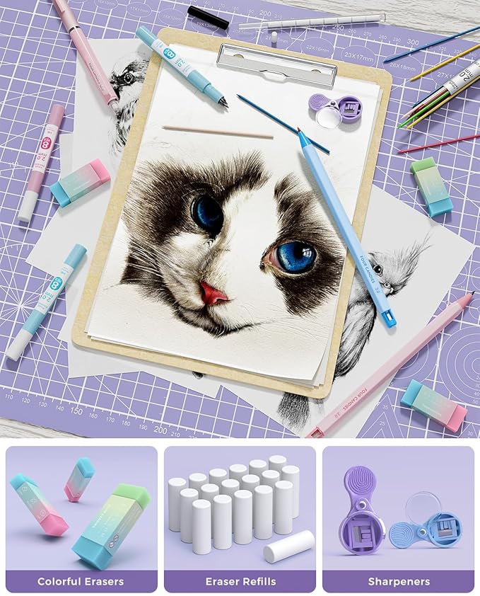 Four Candies 36PCS Aesthetic School Supplies, Mechanical Pencil Set 0.5mm - Image 6