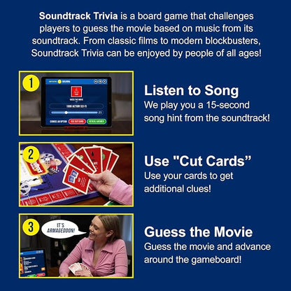 Soundtrack Trivia Limited Edition Movie Game Includes Bluetooth Speaker - Image 4