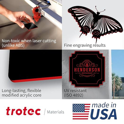 Trotec TroLase | 12"x24"x1/16", Guillotine | Made in USA - Image 3