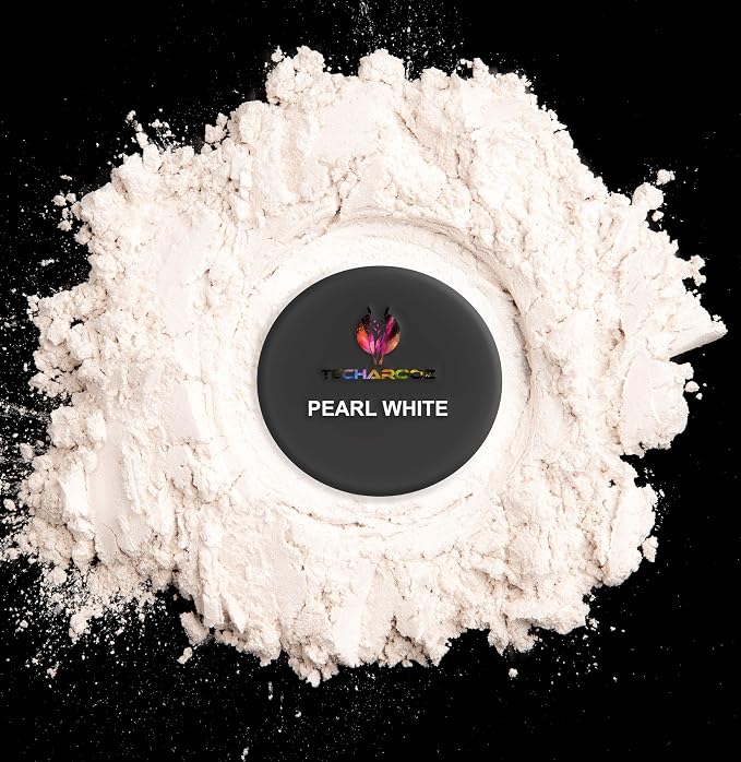 Pearl White MICA Powder for EPOXY Resin 56G / 2OZ. JAR - Image 2