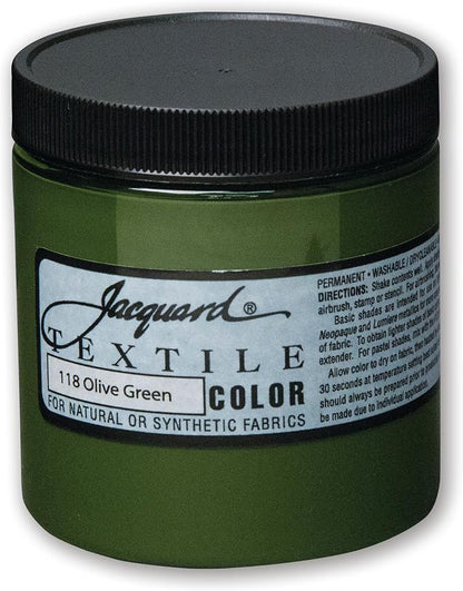 Jacquard Textile Color Paint, Olive Green by Jacquard