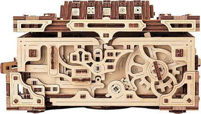 Wood Trick Enigma Chest Lock Puzzle Box Wooden 3D Puzzles - Image 3