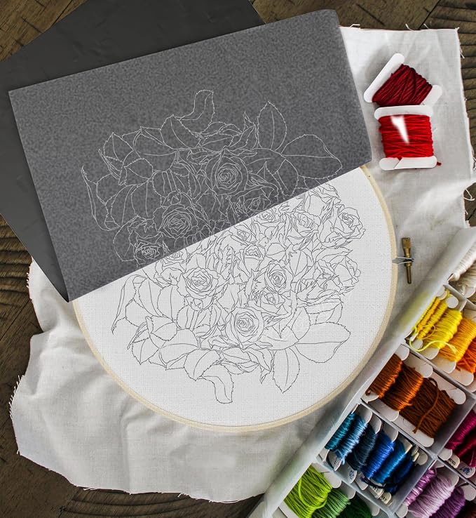 MyArtscape Graphite Transfer Paper, 20 Mixed Sheets - Image 4