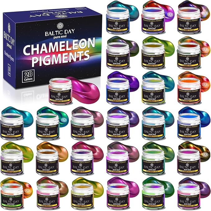 BALTIC DAY 48 Chameleon Mica Powder Set - Image 3