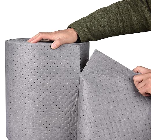 Aain® Universal Absorbent Roll, High Weight Absorbent Mats, Oil Absorbent Pads - Image 2