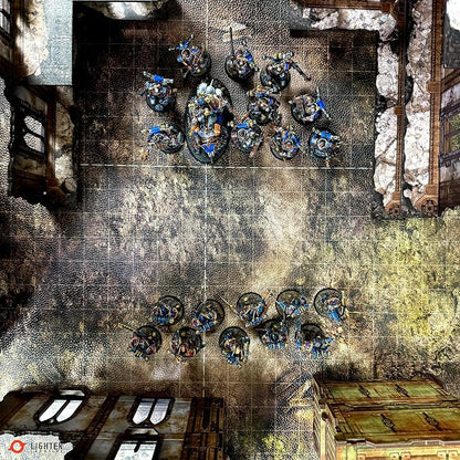 44'' x 60'' Battle Mat Gridded War-Gaming Mat - Image 7