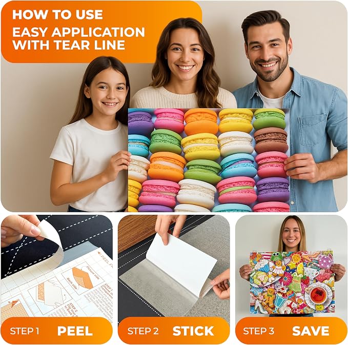 Newverest 24-Pack Puzzle Glue Sheets 10×10″ – Preserve & Display 4 × 1000-Piece - Image 5