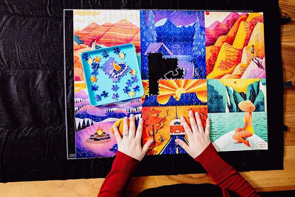 Buffalo Games - Roll-Up Puzzle Mat - Puzzle Saver and Assembly Accessory - Felt - Image 7