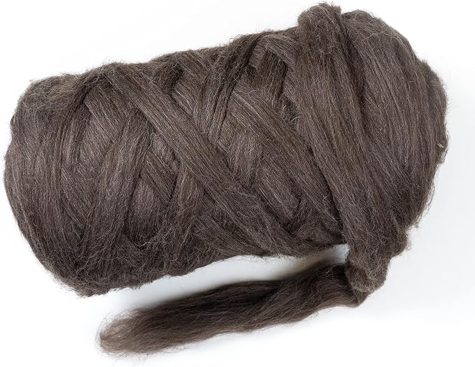 Natural Wool Bulk roving, 8 lb. Best Wool by Kondoosnaturalfibers