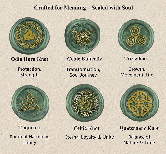 Celtic Knot Seal Wax Stamp - Image 3