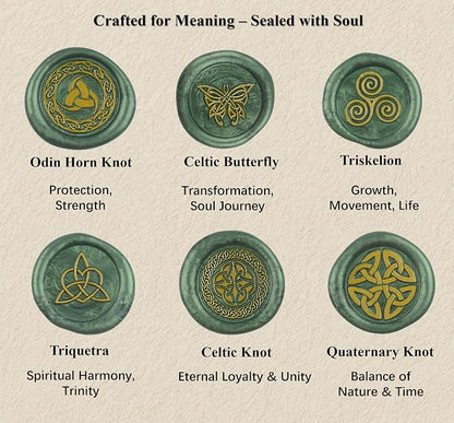 Celtic Knot Seal Wax Stamp - Image 3