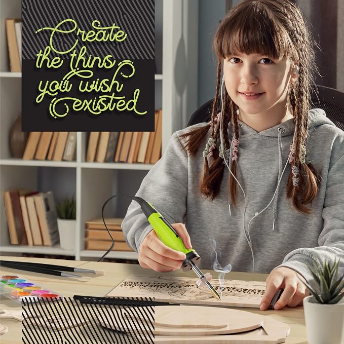 Craft Culture Beginners Wood Burning Kit - Image 6