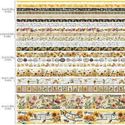 Washi Tape Set 20 Rolls - Image 9