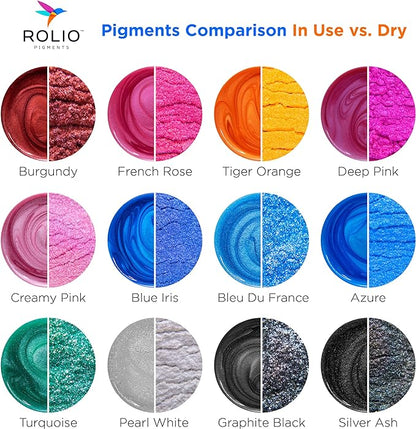 Rolio Mica Powder Pearlescent Color Pigment - Image 3