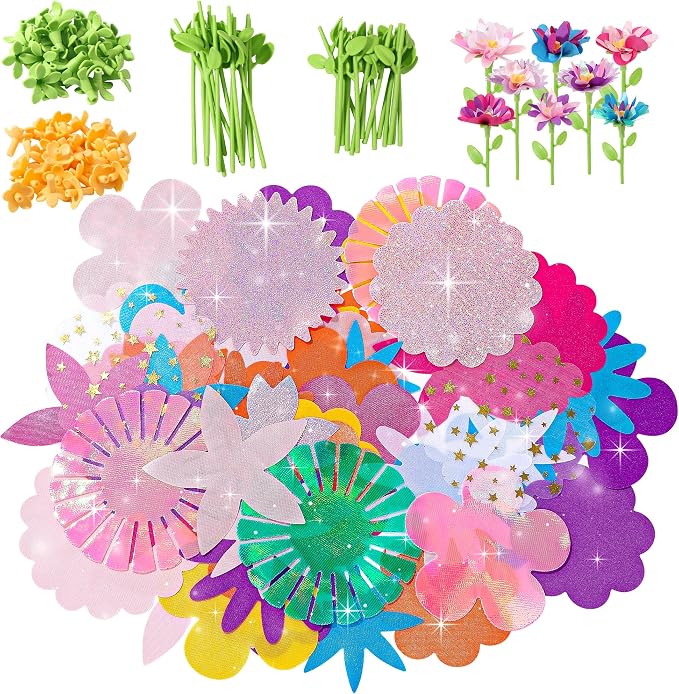 Plesechde DIY Fabric Flower Bouquets Toys Accessories, Arts and Crafts Toy by PlesechdeWatchBands